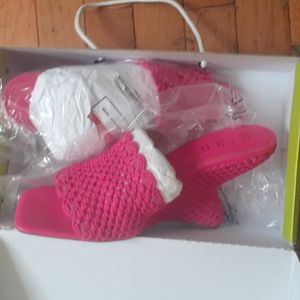 Brand new hot pink shoes